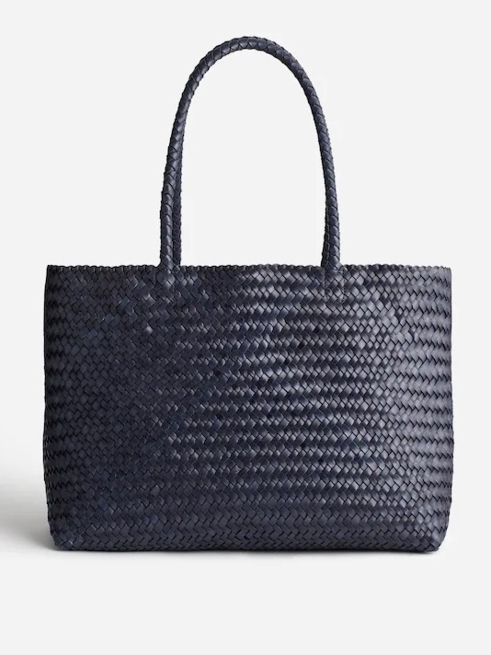 Madewell The Signature Woven Tote Nighttime Navy